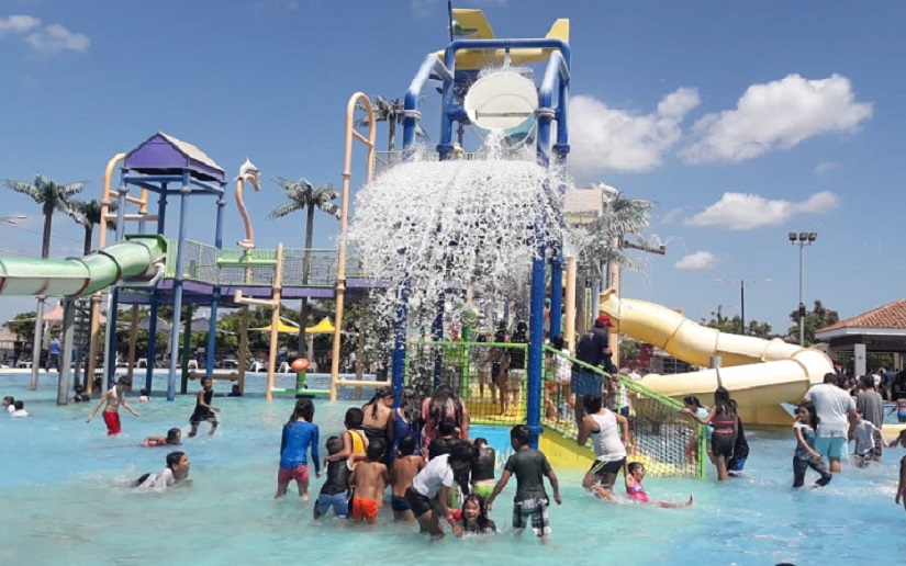 Parque Acuático en la capital, un espacio para la recreación y la diversión