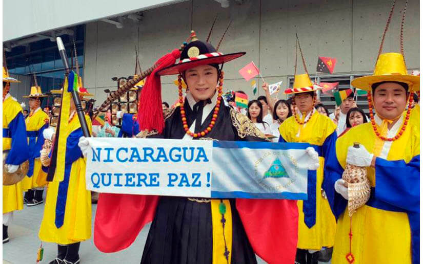 Expresiones de Amor y Paz para Nicaragua continúan llegando de diversas partes del mundo