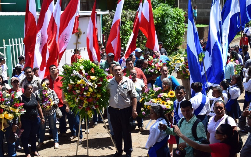 Nandaimeños conmemoran 45 años de los héroes y mártires de ese municipio