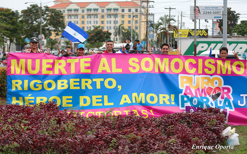 Capitalinos demandan justicia, paz y reparación desde las rotondas de Managua