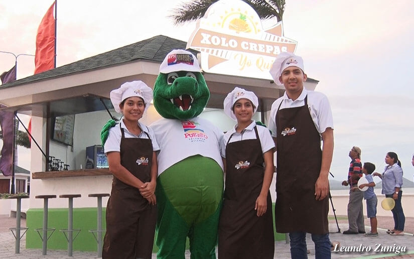 Xolo Crepas, la nueva opción gastronómica del Puerto Salvador Allende