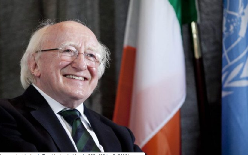 Presidente de Irlanda saluda Independencia