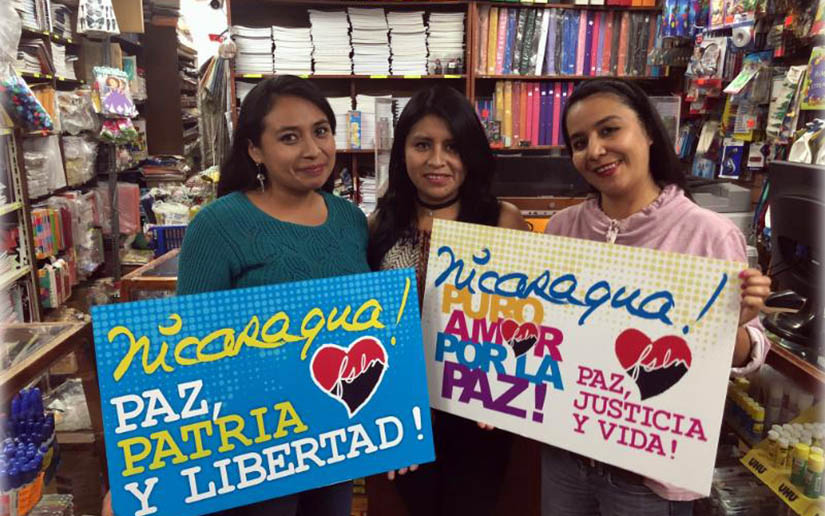 Ecuador en solidaridad con Nicaragua