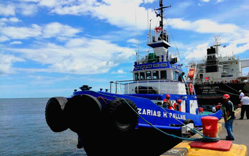 Remolcador Azarías H. Pallais entra en funcionamiento nuevamente