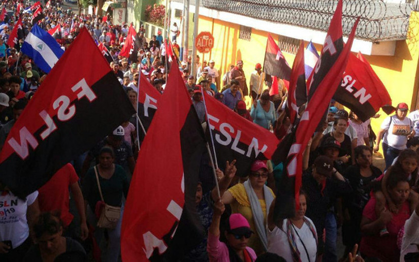 Familias sandinistas de Bilwi realizan caravana pidiendo paz, vida y justicia
