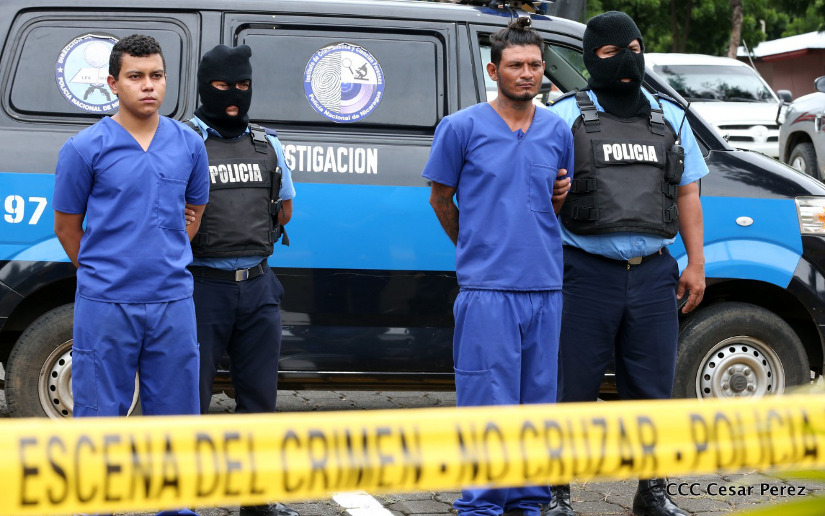Policía Nacional captura a sospechosos del homicidio de Denis José Madriz Obando