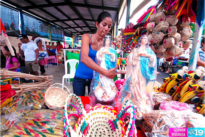 Buena venta de productos de la Purísima en Feria de la Economía Familiar