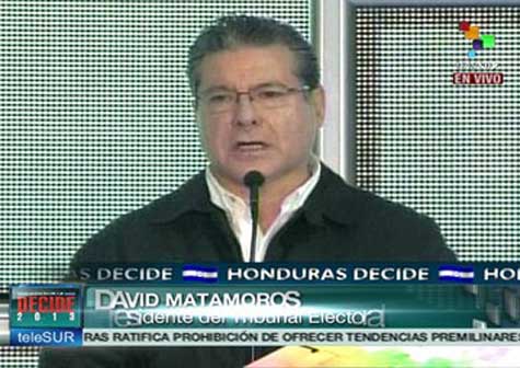 TSE de Honduras retrasa emisión de resultados oficiales 