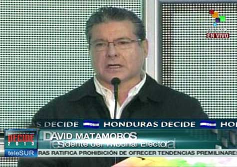 TSE de Honduras retrasa emisión de resultados oficiales