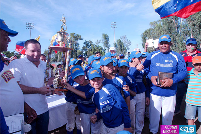 Venezuela campeón en Panamericano de Béisbol Infantil