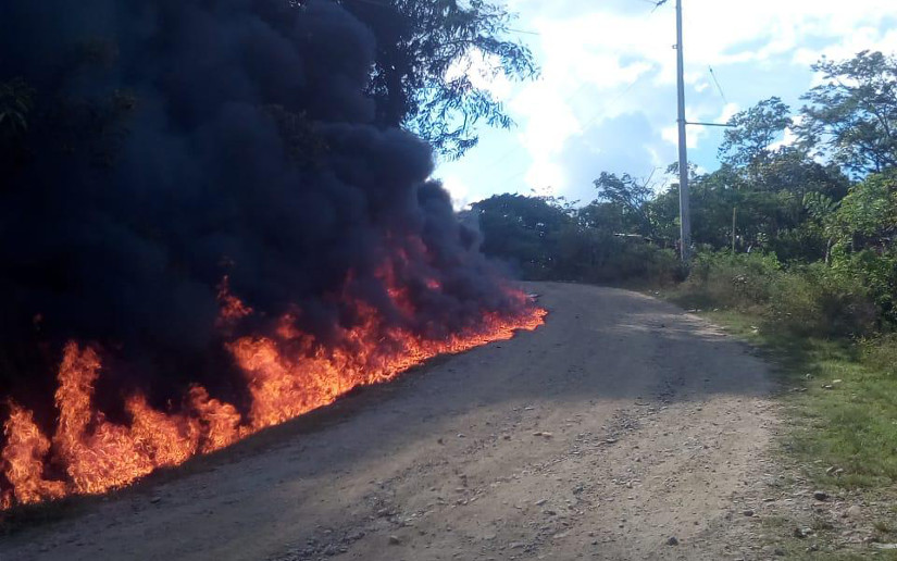 DGB informa sobre incendio en distribuidora de combustible en Wiwilì