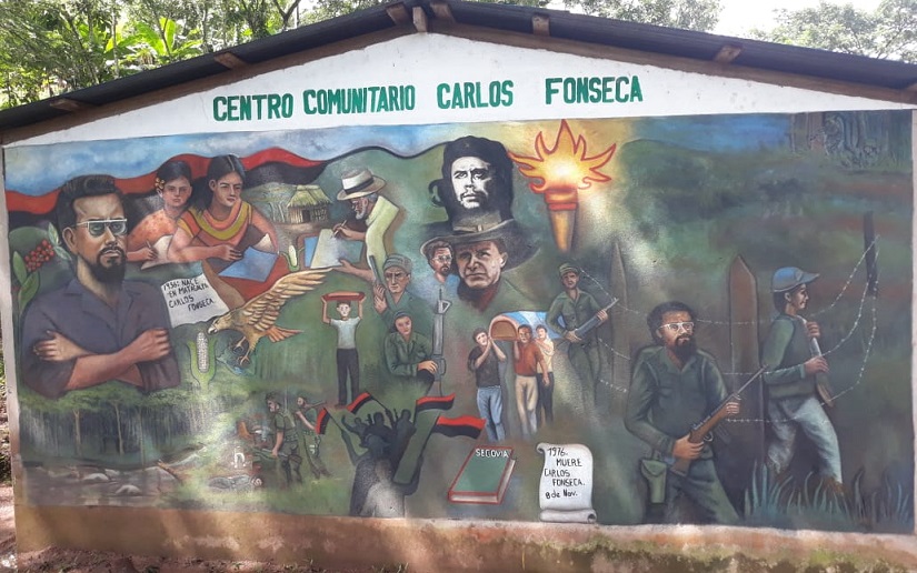 Revisten murales del Comandante Carlos Fonseca