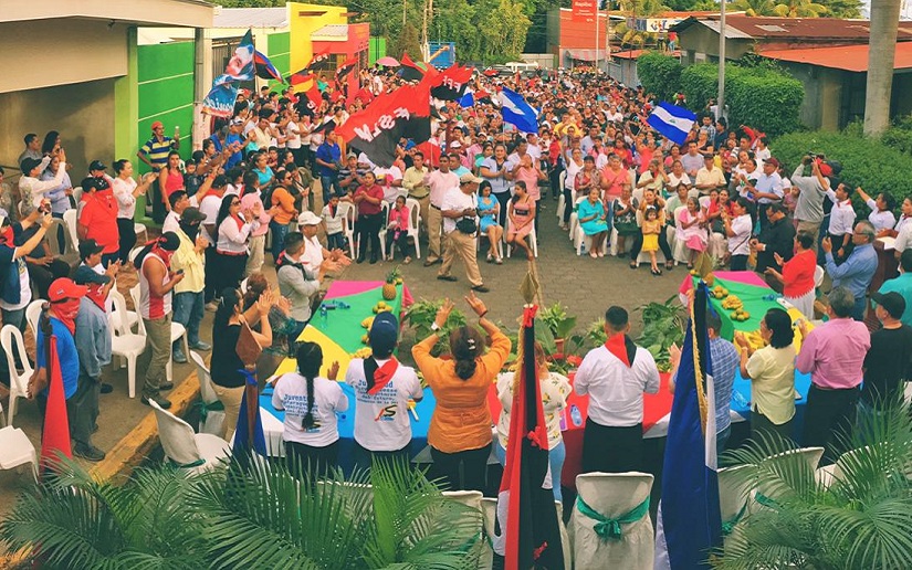 Inauguran la casa municipal del FSLN en La Concha