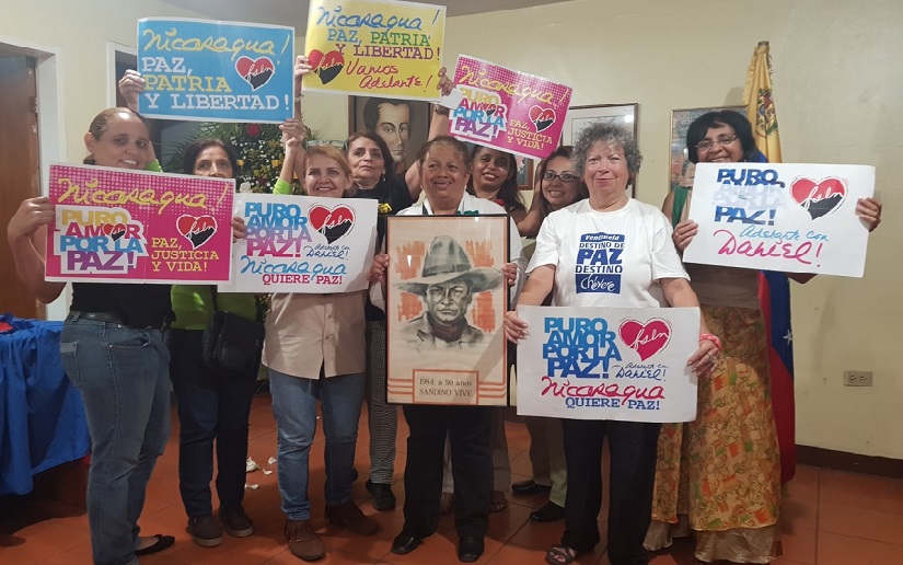 El mundo le desea la Paz  al Pueblo y Gobierno de Nicaragua