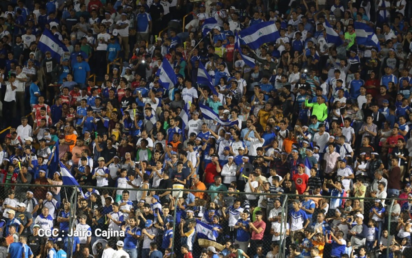 Miles de nicaragüenses disfrutaron del partido de Haití versus Nicaragua