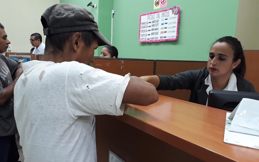 Pensionados de Matagalpa recibieron su pago correspondiente al mes de diciembre
