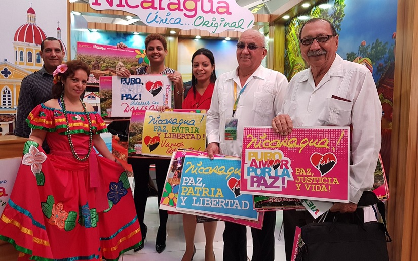Asistentes a FitVen2018 expresan solidaridad con Nicaragua