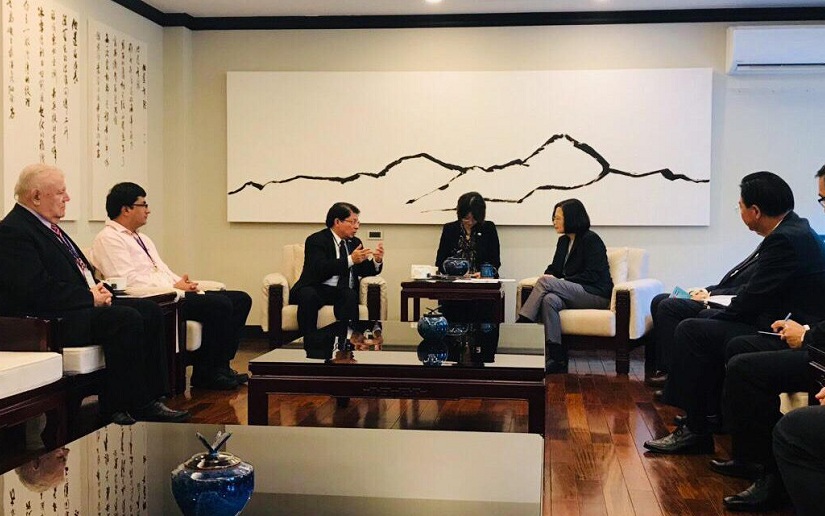 Compañera Rosario Murillo destaca encuentro del canciller Denis Moncada con presidenta de China (Taiwán)