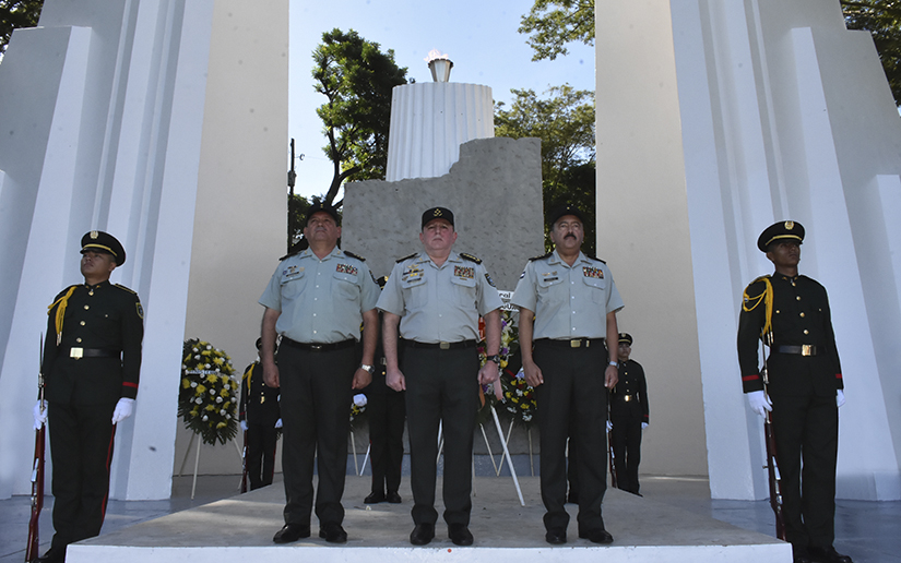 Ejército de Nicaragua conmemora el Día del Soldado de la patria