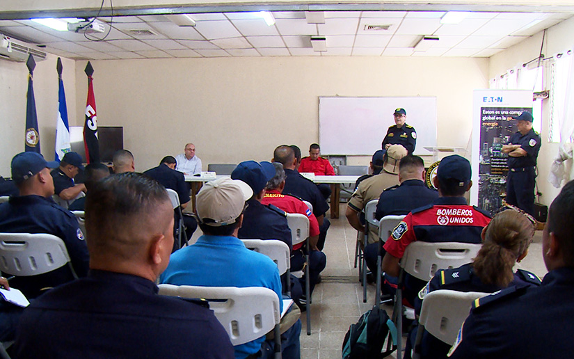 Bomberos fortalecen sus capacidades para brindar seguridad a las familias nicaragüenses