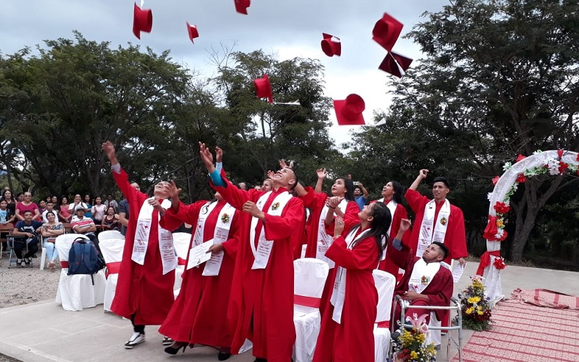 Primera Promoción de Secundaria a Distancia en la comunidad La Estanzuela, Estelí