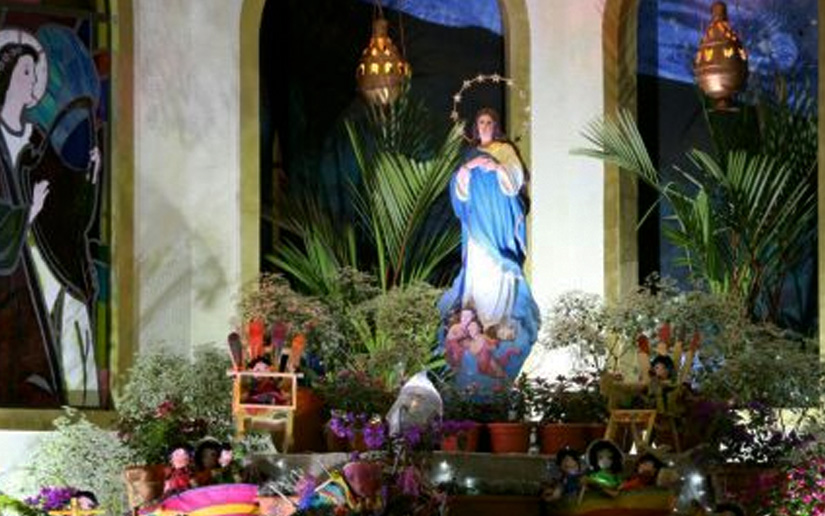 Todo listo para Serenata a la Virgen María