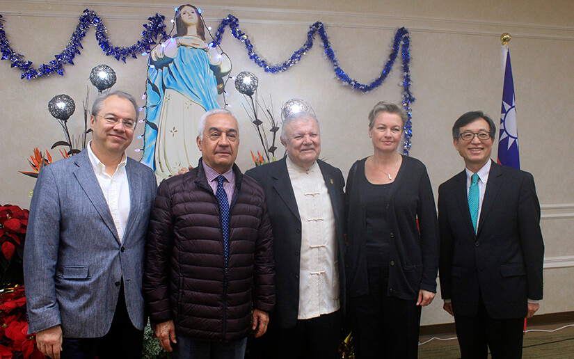 Celebran la purísima en Taiwán