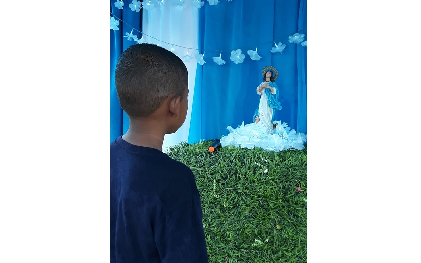 Celebran la Purísima en Bonanza