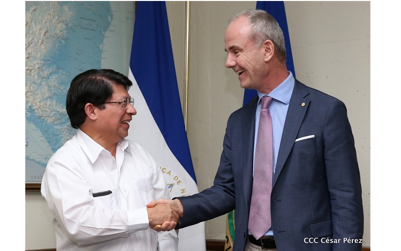 Cruz Roja Internacional se reúne con el canciller de Nicaragua para abordar futuras cooperaciones