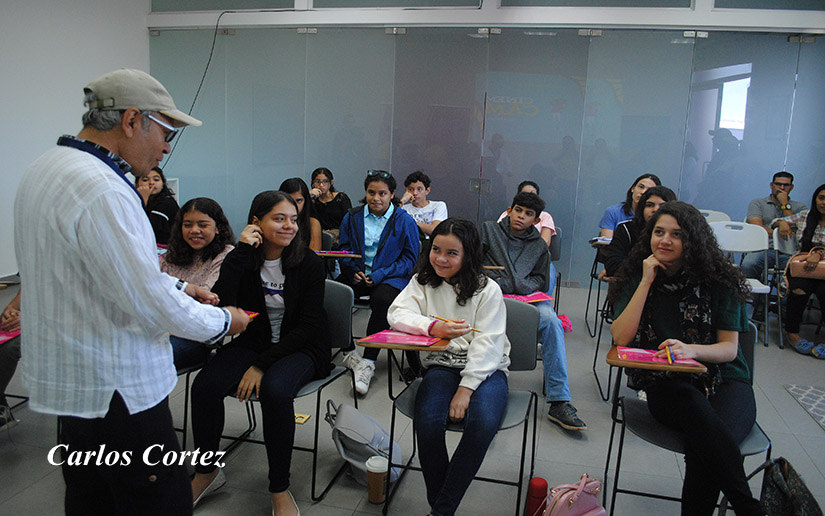 Adolescentes participan en primera edición del Cinema Camp Nicaragua