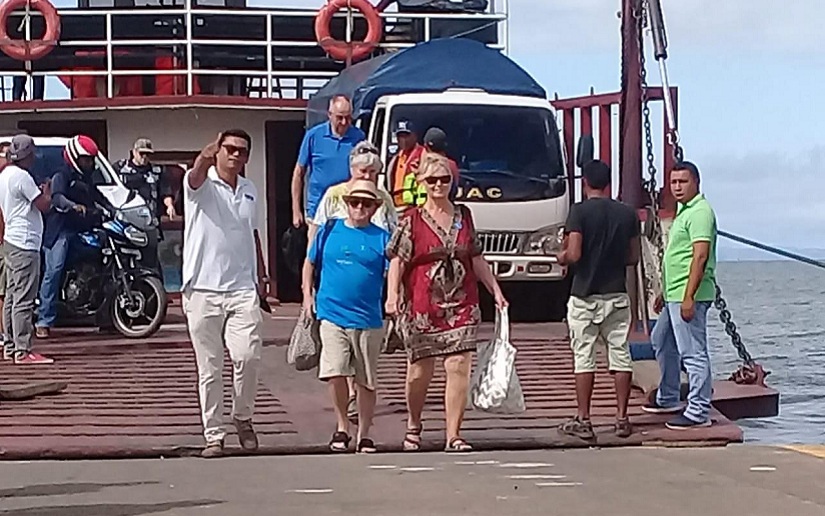 Turistas extranjeros visitaron Ometepe