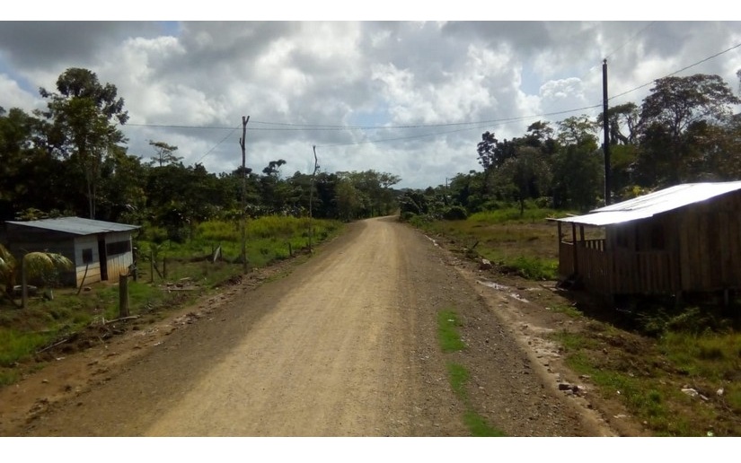 Rehabilitado camino rural en Rosita