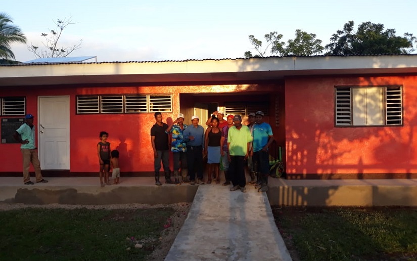 Alcaldía de Waspam remoza puesto de salud de la comunidad de Andris en el territorio de Wangki Maya en Río Coco