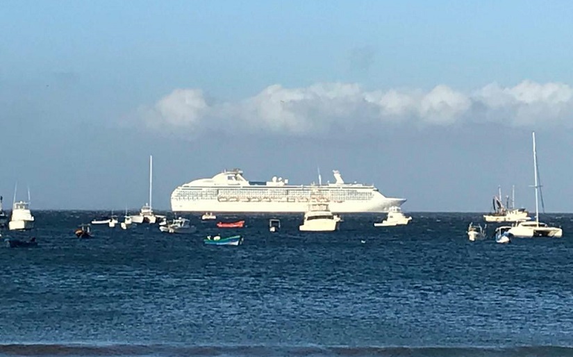 Crucero Coral Princess arribó a San Juan del Sur