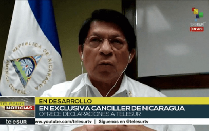 Canciller Denis Moncada señala que Almagro se plegó a los grupos golpistas de Nicaragua en contraposición a lo establecido en la Carta de la OEA