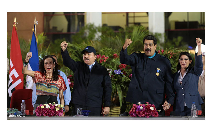 Nicaragua envía mensaje de Solidaridad al Presidente Nicolás Maduro