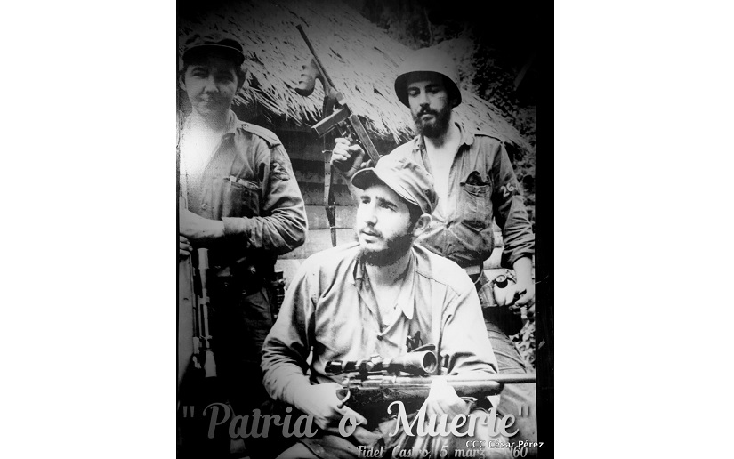 Realizan exposición fotográfica Fidel, 60 años de Revolución Cubana