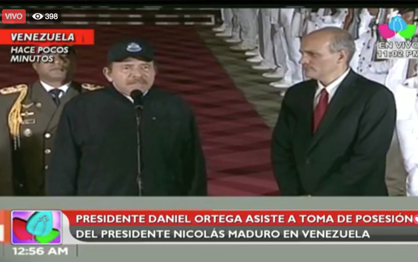 Palabras del Presidente-Comandante Daniel al arribar a Venezuela (9 de Enero del 2019)