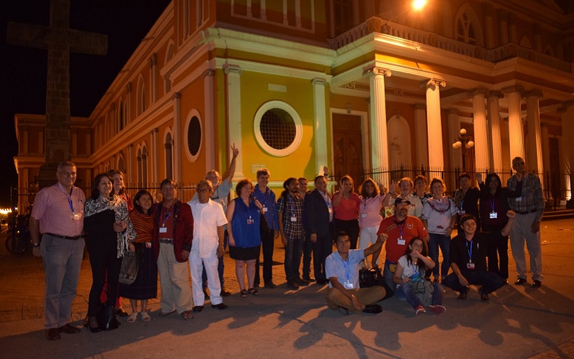 Delegación internacional visitan Granada para constatar la paz que se vive en nuestro país