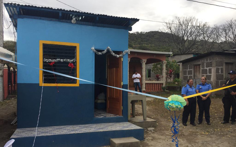 Reinauguran Puesto Policial de Las Lajitas, Juigalpa