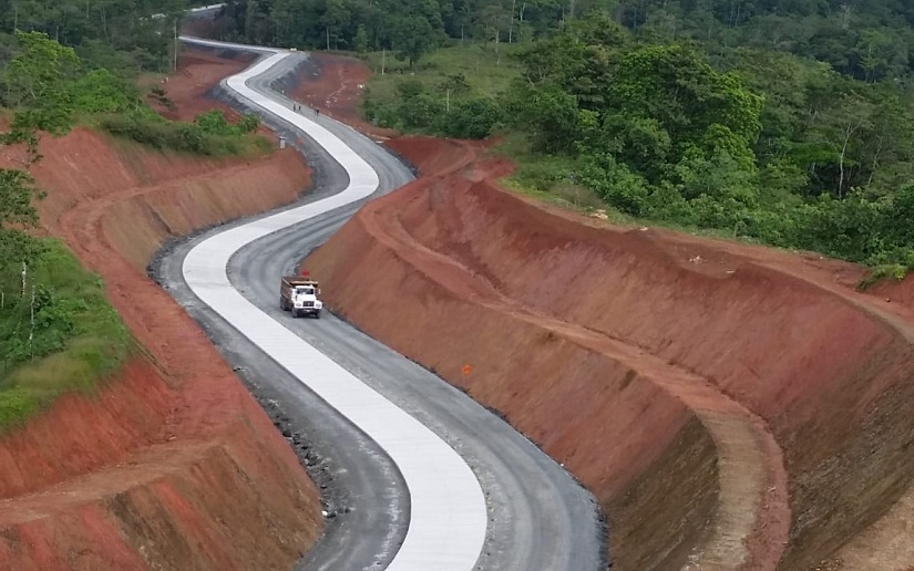 Avanza construcción de la carretera Bluefields - Nueva Guinea
