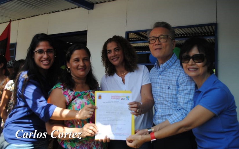 Alcaldía de Managua y China-Taiwán entregan casa digna a familia del barrio Israel Galeano