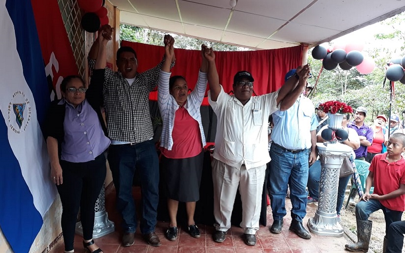 Apertura de campaña del FSLN en Bonanza