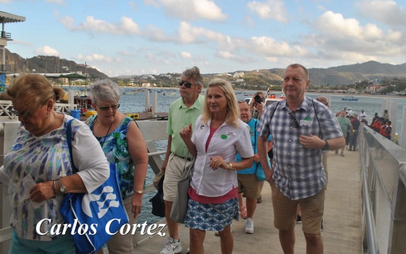 Dos cruceros llegan a San Juan del Sur