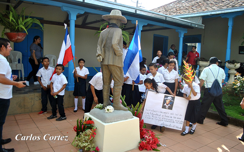 Inician actividades conmemorativas del 85 aniversario del tránsito a la inmortalidad del General Augusto C. Sandino