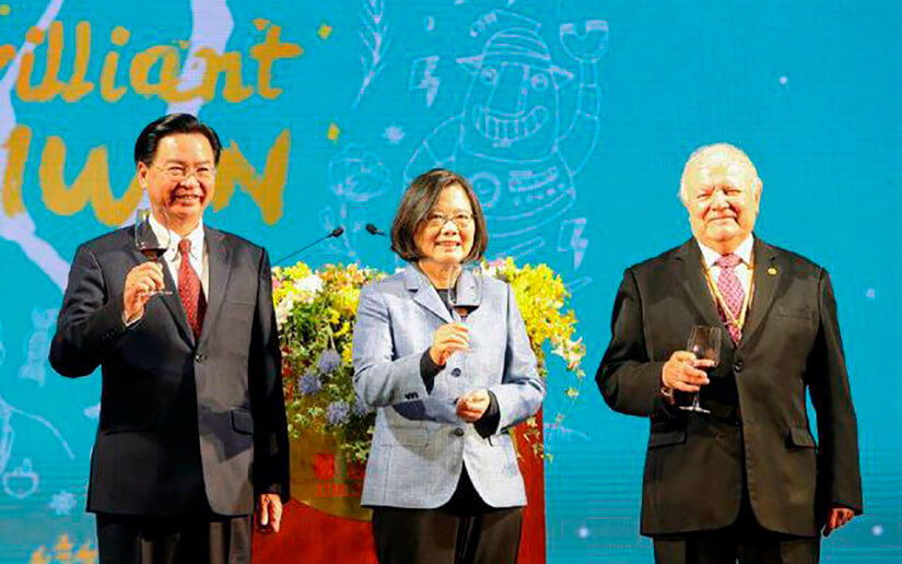 Embajador de Nicaragua en la República de China (Taiwán) participa en el Banquete de Primavera
