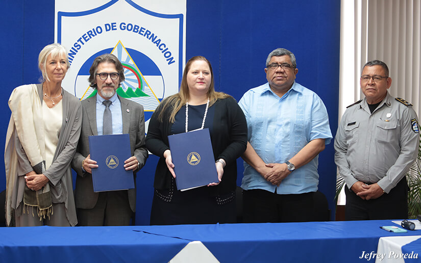Ministerio de Gobernación y Comité Internacional de Cruz Roja firman acuerdo de cooperación