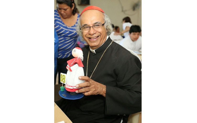 Felicitan aniversario natal del Cardenal Leopoldo Brenes