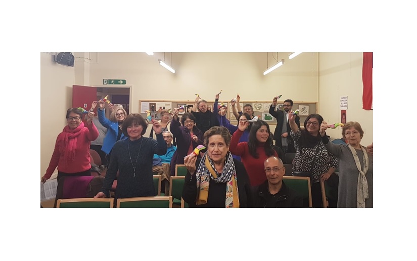Latinoamericanos en Londres saludan a la mujer nicaragüense