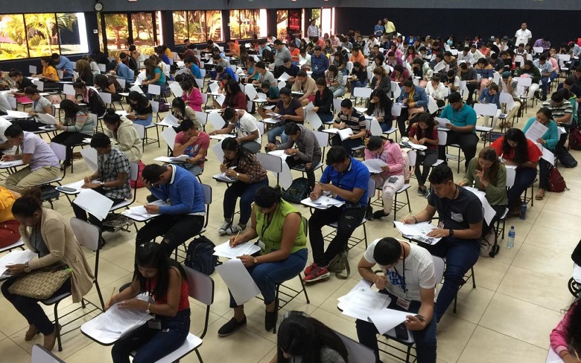 UNAN Managua: Más de 18 mil bachilleres realizaron examen de admisión